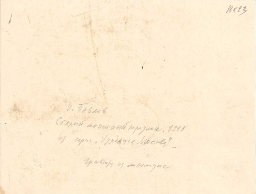 Павлов Иван Николаевич. Лот из двух работ: